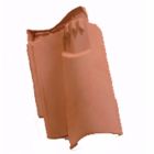 Tuile de ventilation terre cuite Canal S Pastel - long. 48 cm x larg. 28 cm