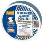 RUBAN DOUBLE FACE ACRYL PARE VAPEUR SP 50m x 38mm