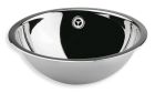 vasque inox a encastrer d.44 cm / h.16,5 cm