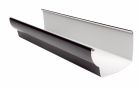 Gouttière en PVC anthracite moulurée développé T33 - long. 2m