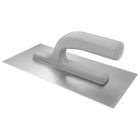 Taloche droite en acier inoxydable avec manche ouvert en plastique 270x130 mm / 25864INOX