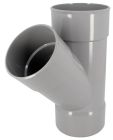 EMBRANCHEMENT SIMPLE FEMELLE/FEMELLE 45° DIAMETRE 125/110 - BX244