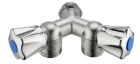 robinet mach.à.lav. double Y M15x21 M20x27