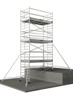 Échafaudage roulant en aluminium NEOLIUM 600 LINE - hauteur de travail 8m