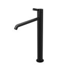 LAVABO MITIGEUR HAUT INOX CHROME NOIR BROSSE PVD