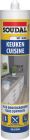 Mastic silicone neutre - CUISINE TOUS SUPPORTS blanc - cartouche de 290ml