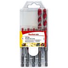 fischer - Set foret universel D-U HEX Set 5-12mm / 5 pieces