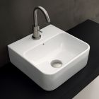 NORMAL 35 LAVE-MAINS VASQUE CERAMIQUE AVEC TROP PLEIN