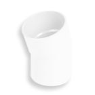 COUDE SIMPLE MALE/FEMELLE 20' DIAMETRE 100 BLANC - CT2B