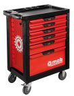 SERVANTE PROLINER ROUGE 6 TIROIRS