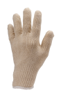 Gants EUROLITE 4300 J10 coton ecru poignet tricot 44g T9-10