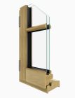 Porte fenêtre fixe en bois - CAMILLE 'Style Beaulieu  - sur mesure