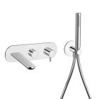bain douche queen encastre mural 2 sorties chrome ex qe108