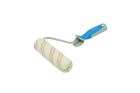 Rouleau polyester finition satinée 60mm, surfaces irrégulières, manche bi-matière