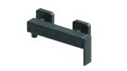 Mitigeur de douche QUADRI S - chromé noir brossé
