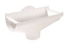 NAISSANCE CENTRALE DILATATION DIAMETRE 100 POUR PROFILE GOUTTIERE TYPE 29 BLANC - NADT29B