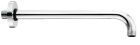 bras de douche mural mm1/2' 38 cm chrome