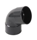 COUDE FEMELLE/FEMELLE 67°30 DIAMETRE 80 ANTHRACITE - UCR66GTA