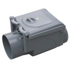 Clapet anti-retour PVC évacuation Ø100 - CLAPET ANTI RETOUR D 100