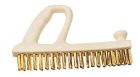 BROSSE-RABOT 4 RANGS FIL EN ACIER LAITONNE DUR