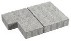 Pavé MAUBEC martelé épaisseur 6 cm Gris nuancé CE