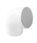 COUDE ESTHETIQUE INTERIEUR TUBE MALE/FEMELLE 67°30 DIAMETRE 100 BLANC - CT6GT1B
