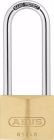 CADENAS 65 LAITON 40MM ANSE HAUTE 63MM S'ENTROUVRANT SUR NUMERO 404 - 65/40HB63 KA 404