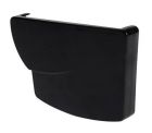 FOND GOUTTIERE DROIT A COLLER POUR TYPE PROFILE LG38 NOIR - FD38N
