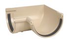 ANGLE DE GOUTTIERE INTERIEUR A JOINT POUR PROFILE LG33 SABLE - AI33S