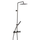 COLONNE DE DOUCHE CROSS ROAD THERMOSTATIQUE COMPLCHROME NOIR BROSSE
