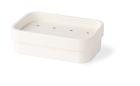 porte savon curva blanc 130 mm x 85 mm