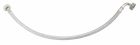 Flexible sanitaire acier inox - Souple, fiable et facile à raccorder - Ecrou tournant et Ecrou tournant coudé 1/2' - Longueur : 500mm - DN8 - ACS - QB