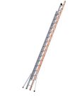 Échelle aluminium coulissante 2 plans à corde - Pronor coulisse à corde 2 plans