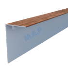 Couvercle d'angle PREMIUM (mâle) 90 x 50 mm long 3 ml CHENE MIEL