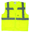 Gilet Hi-viz Yard multi fonction jaune XXL classe 2