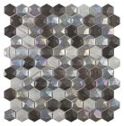 Mosaïque en verre recyclé - ELITE/D FOREST MIX HEX 35X35MM