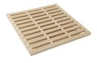 GRILLE DE SOL SANS CADRE 400 X 400 SABLE    - GR40S