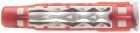 Cheville bi-matière universelle sans vis - COLORTECH - diam. 6 mm x long. 35 mm - Bidon de 500