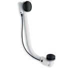 vidage baignoire automatique 57 cm nf  long life+ siphon blackmat