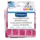 2 lavettes bouclettes Cavalier x2