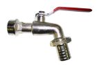 Robinet 1/4 tour 20x27-20x27 avec nez cannelé D19