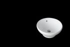 lavabo ceramique cup l42xp.42xh.19 cm blanc brillant