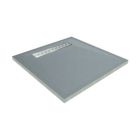 Panneaux avec caniveau excentré pour la réalisation de douches à l'italienne - CERMIBAK COATING C-E 900x900 [30mm]