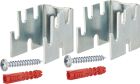 support de radiateur acier écartement du mur 12-22-34-42 mm