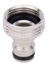 Nez de robinet laiton nickelé F20x27