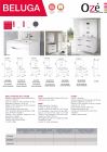 MIROIR PLAT 800X600X22 LAQUE BLANC
