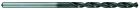 Forets Acier Rapide HSS pour le métal Forets HSSE5 (TiAlN) taillé meulé cylindrique court | 4 faces Ø 1 (pochette souple vrac )