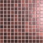 Mosaïque en verre recyclé - 45 MAGIC BRONCE MALLA 25X25MM