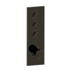 FACADE THERMO UP VERTICALE THERMO 3 SORTIES TRIVERDE CHROME NOIR