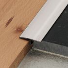 Profilé de transition pour sols - Schlüter-RENO-T AE unité livraison : 2,5m Aluminium naturel anodisé mat - haut. 9mm